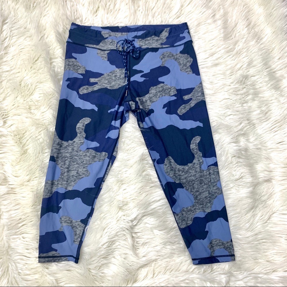 Aerie Blue Camo Leggings
